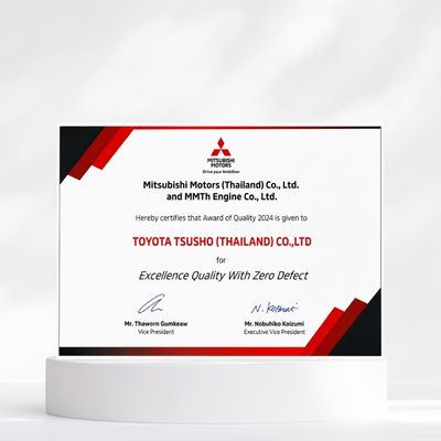 Award of Quality 2024 Excellence Quality with Zero Defect